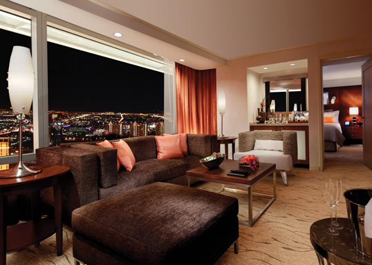 ARIA Bedroom Corner Suite - Avec l'aimable autorisation de MGM MIRAGE