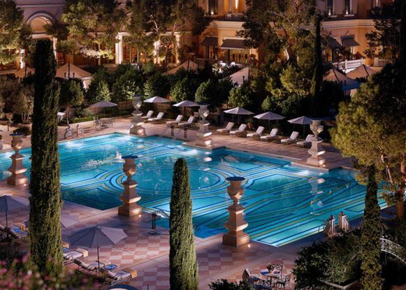 Piscine du Bellagio - Avec l'aimable autorisation de MGM MIRAGE