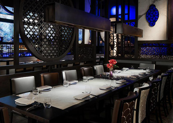 Le restaurant Hakkasan au MGM Grand de Las Vegas.