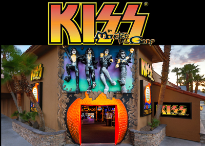 Kiss Monster Mini Golf Facade